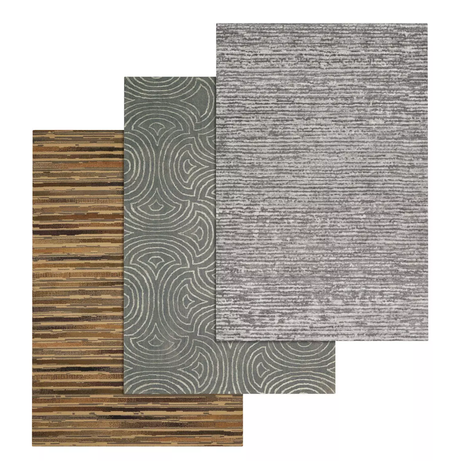 Rug Set 1096 3D model_0