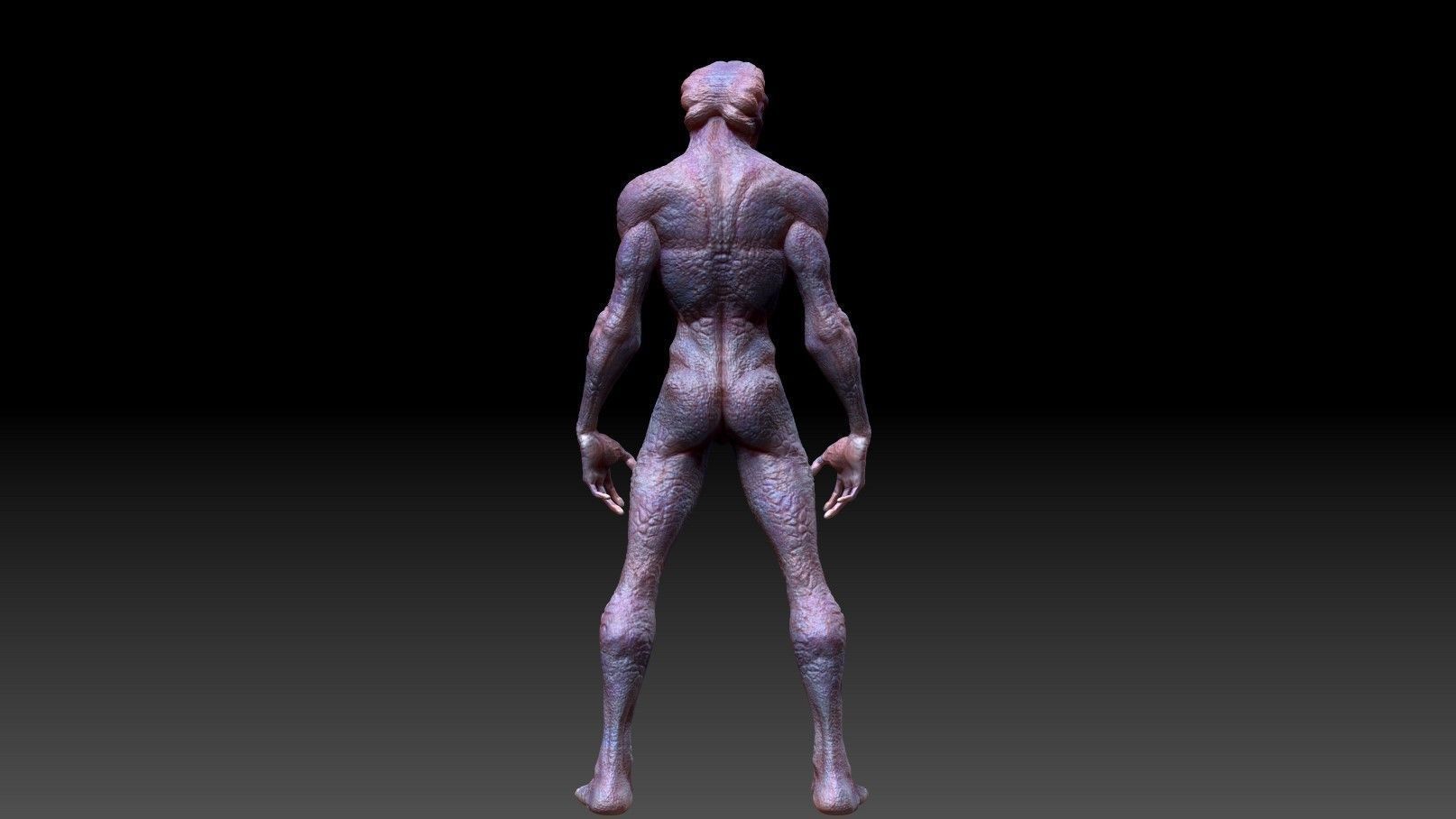 Alien Creature 3D model_5