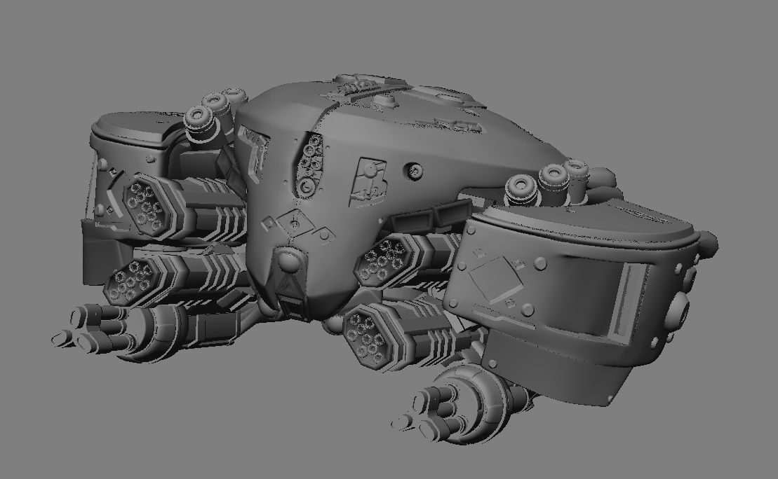 DRONE MODEL FROM SPIDERMAN FAR FROM HOME 3D print model_2