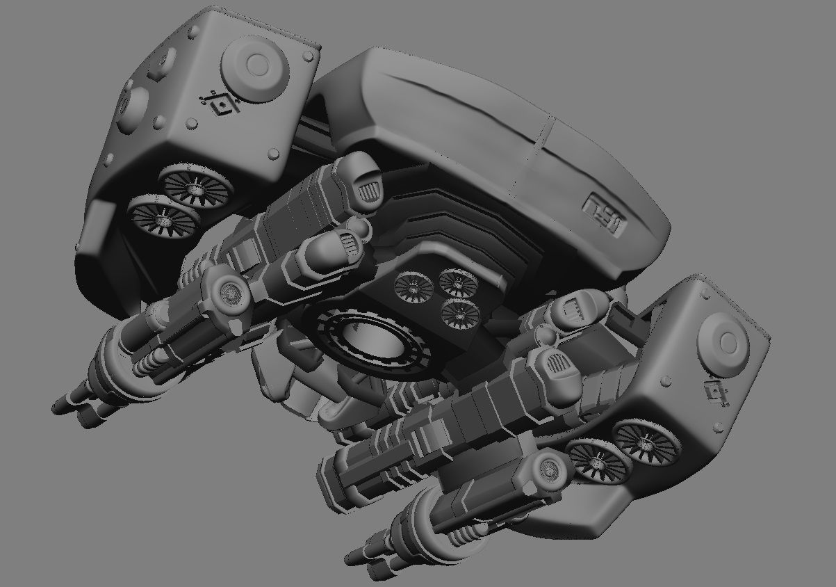 DRONE MODEL FROM SPIDERMAN FAR FROM HOME 3D print model_3