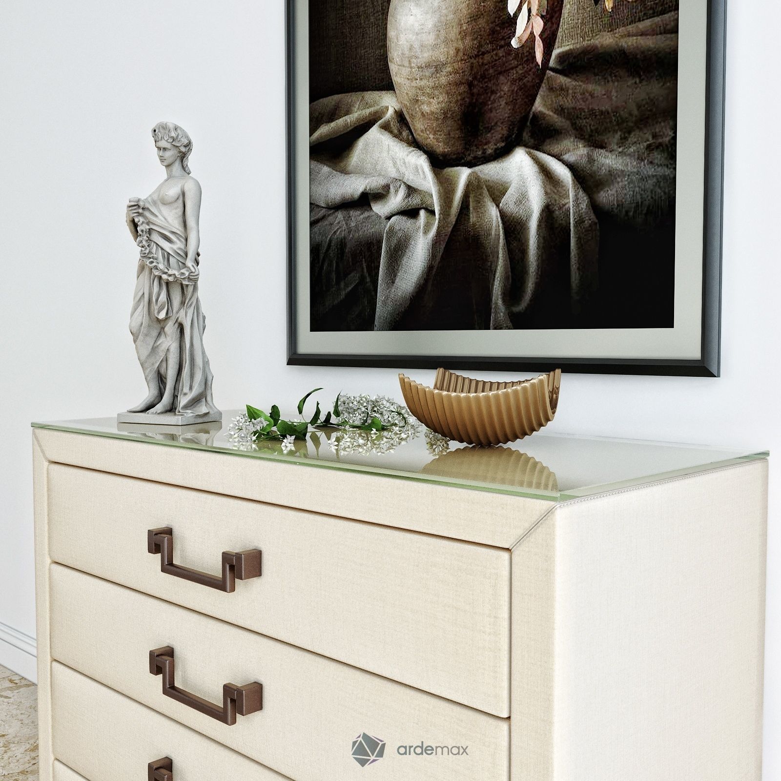 Chest of drawers 3D model_5