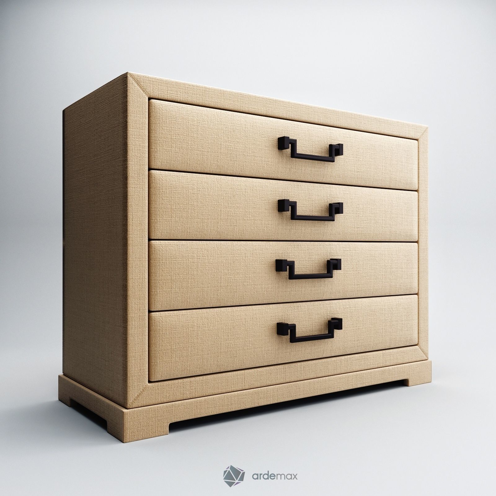 Chest of drawers 3D model_4
