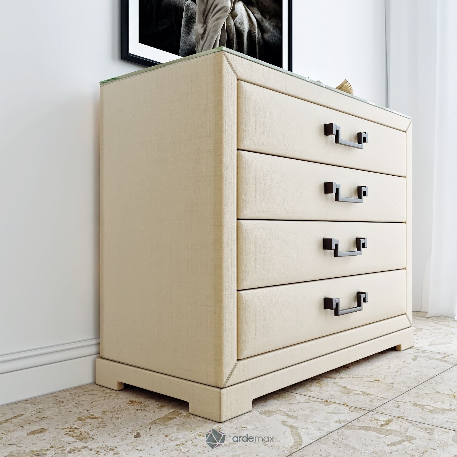 Chest of drawers 3D model_10
