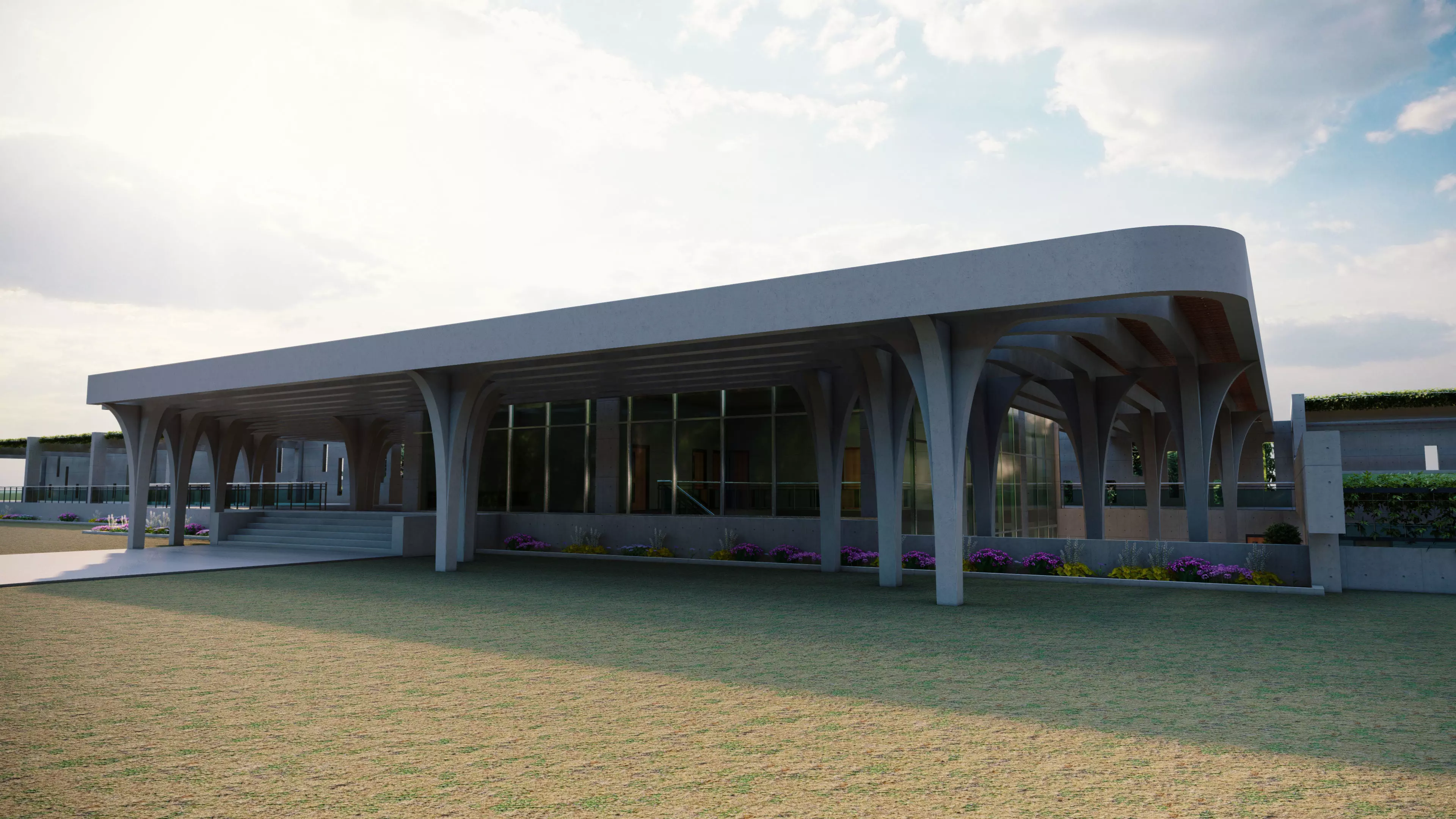 Culture Center 3D model