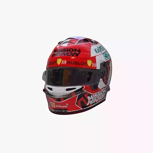 Leclerc helmet 2020