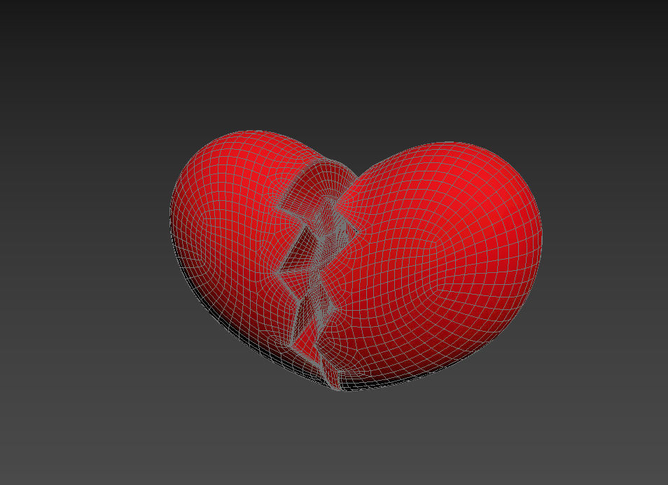 Broken Heart 3D model_15