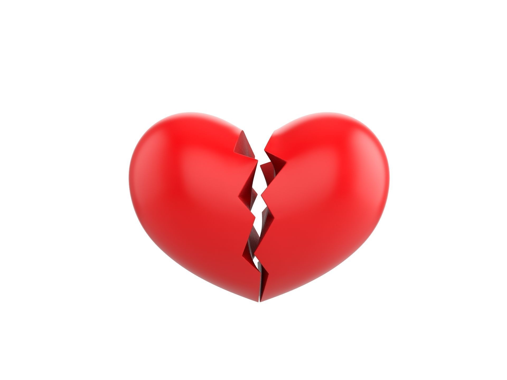 Broken Heart 3D model_2