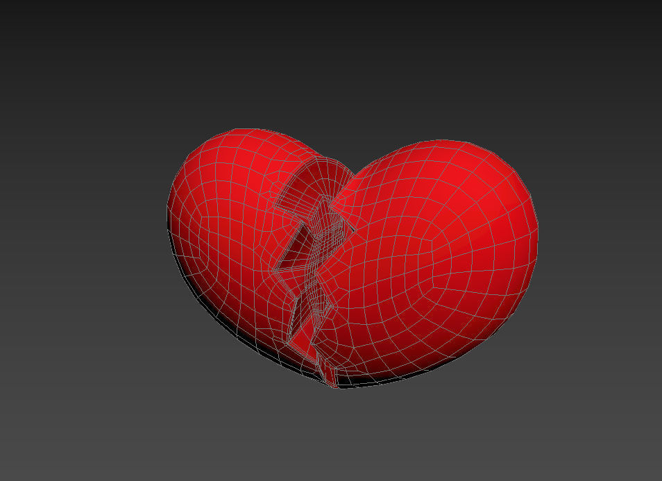 Broken Heart 3D model_14