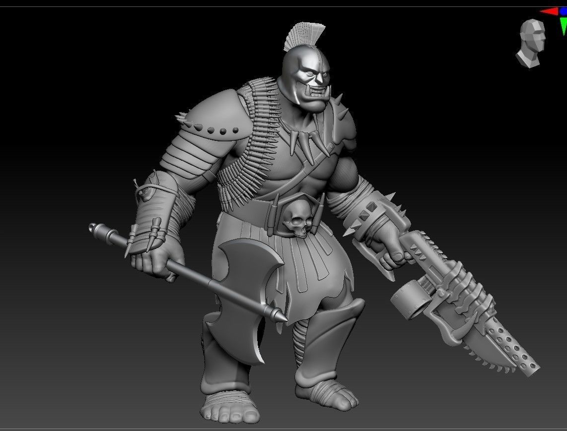 Baltus Fang The Yellow Version 1 3D print model_6