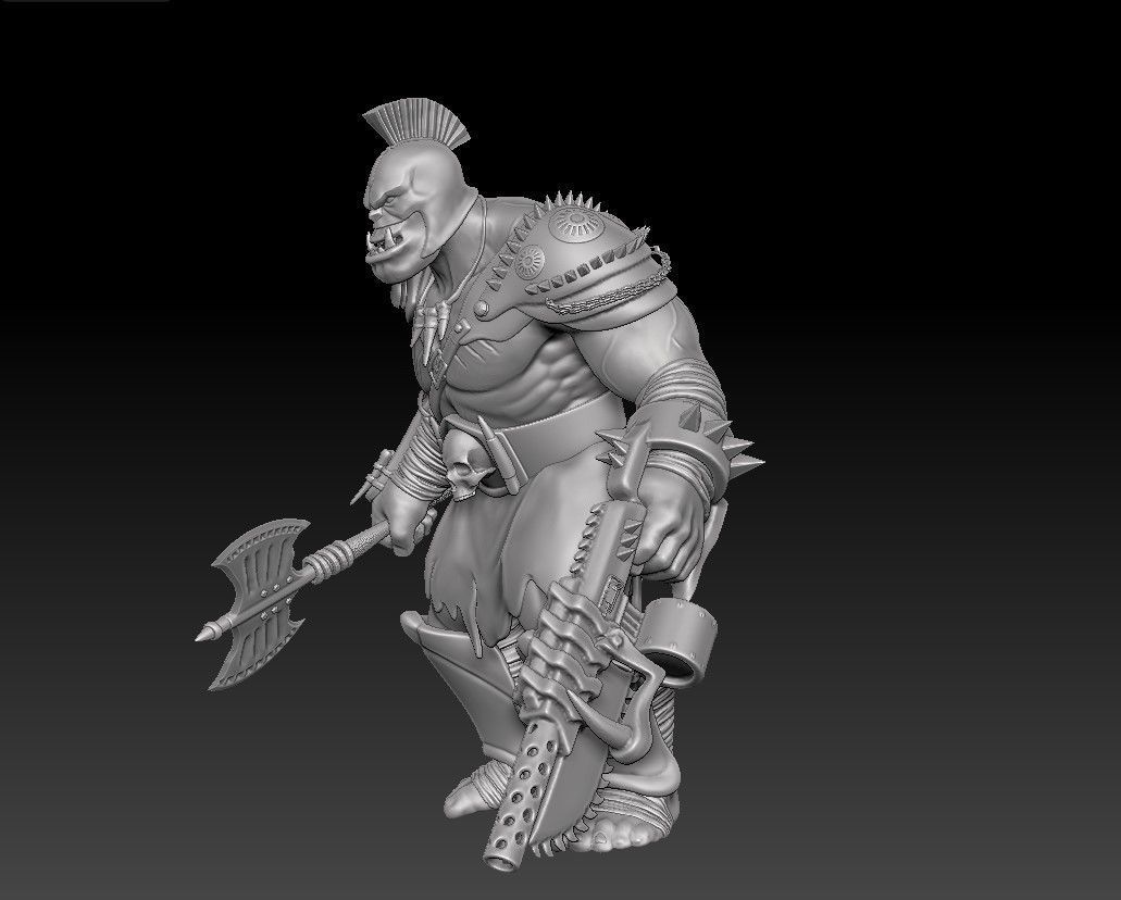 Baltus Fang The Yellow Version 1 3D print model_1