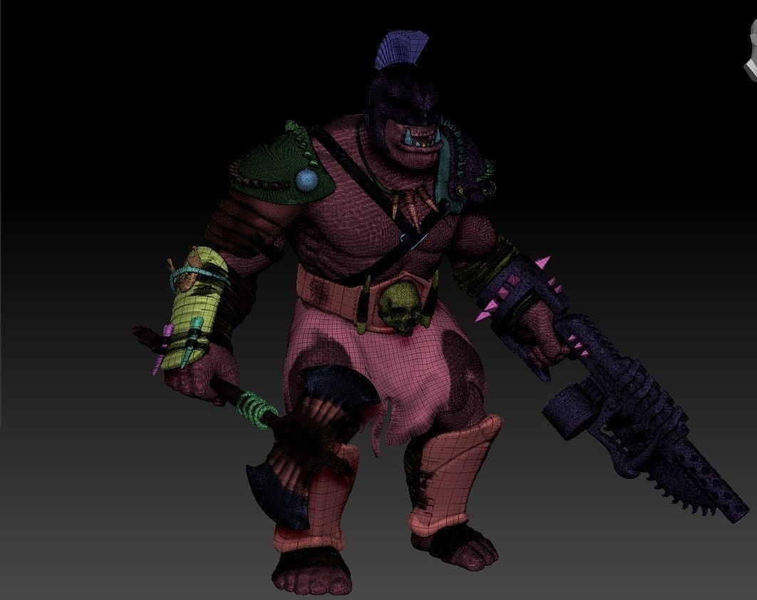 Baltus Fang The Yellow Version 1 3D print model_3