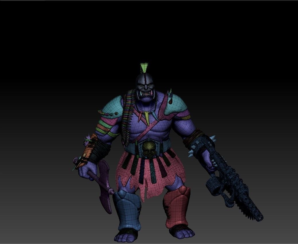 Baltus Fang The Yellow Version 1 3D print model_7