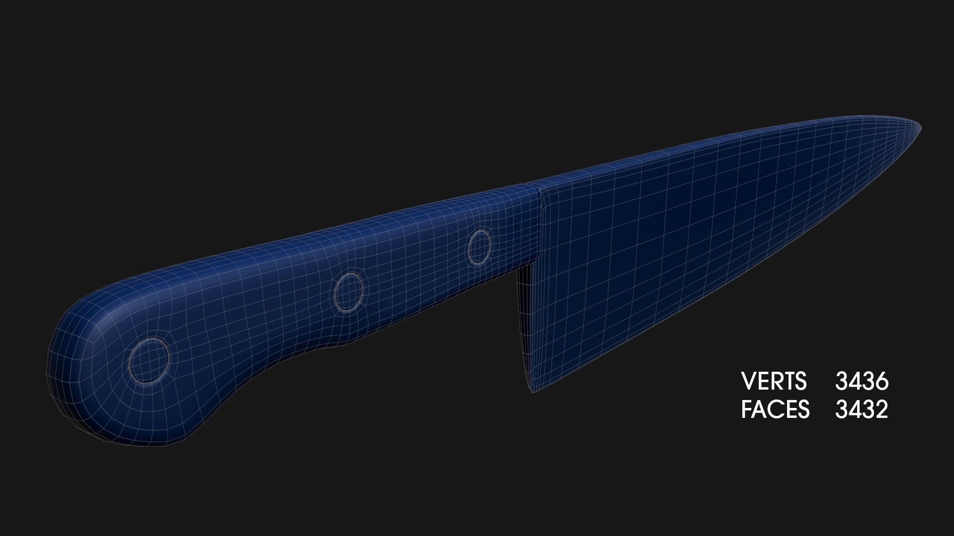 Knife 3D model_16