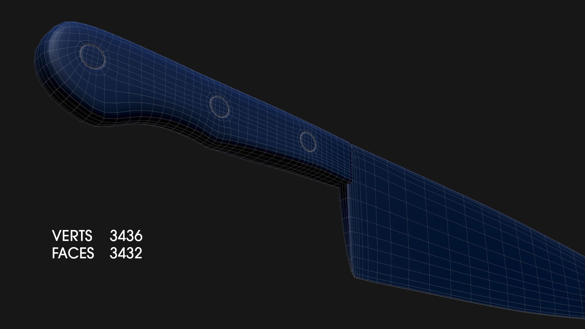 Knife 3D model_14
