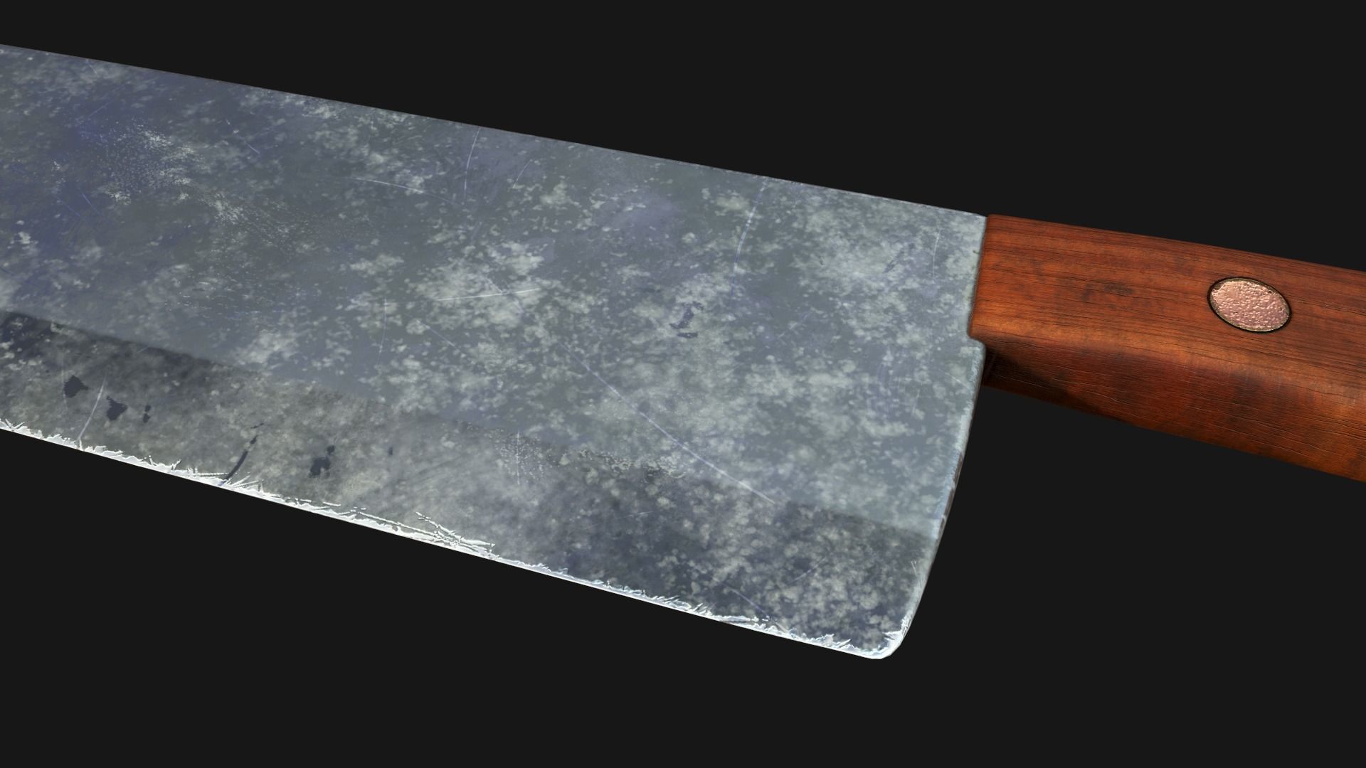 Knife 3D model_3