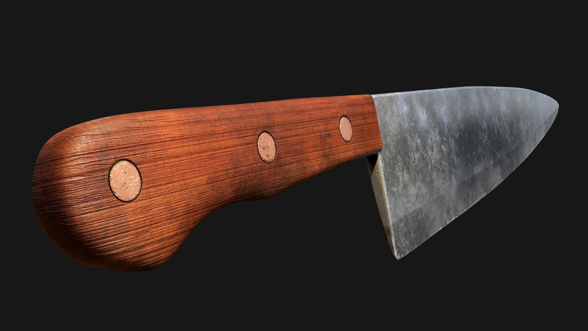 Knife 3D model_6