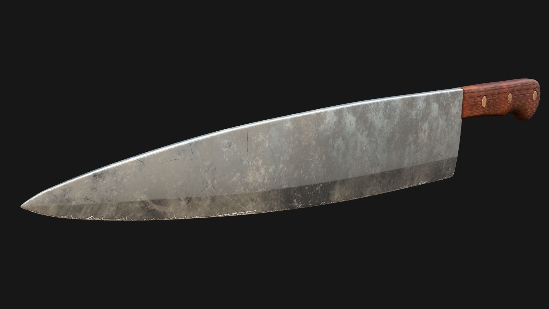 Knife 3D model_10