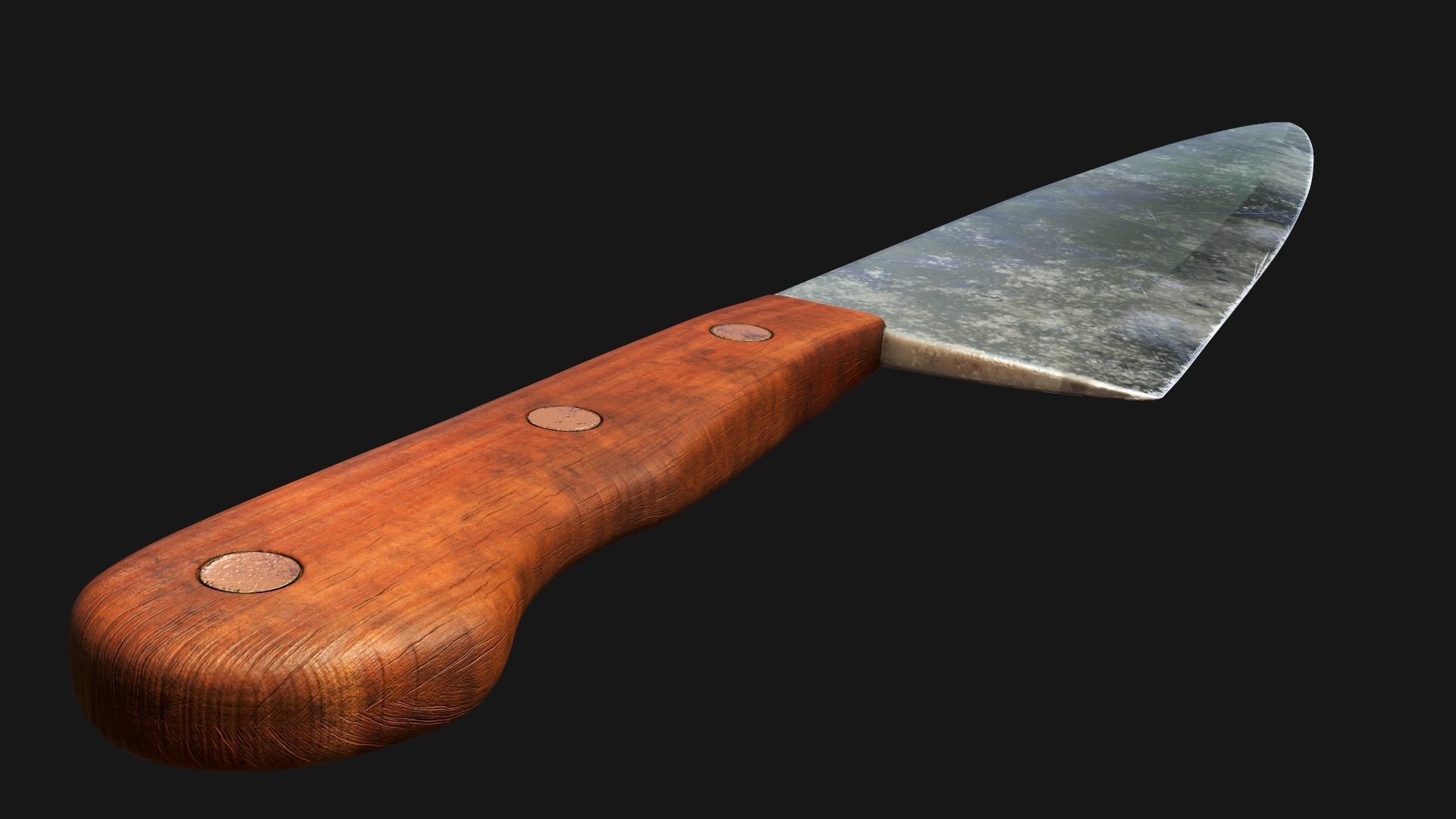 Knife 3D model_4