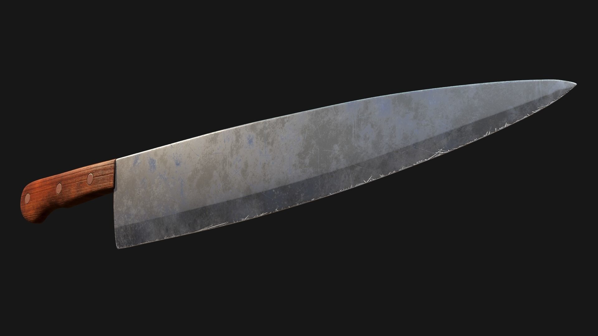 Knife 3D model_5
