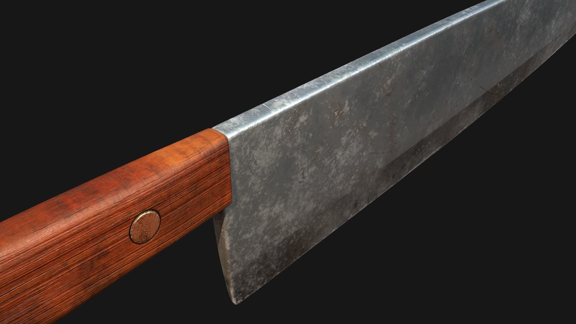 Knife 3D model_8