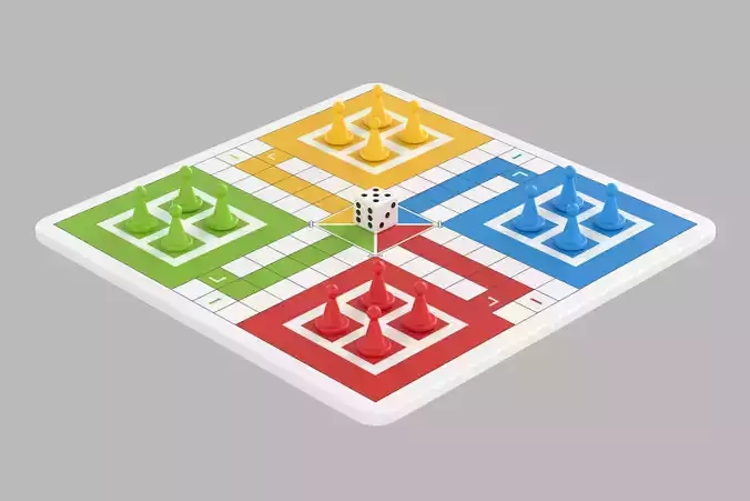 Ludo Game 3D model
