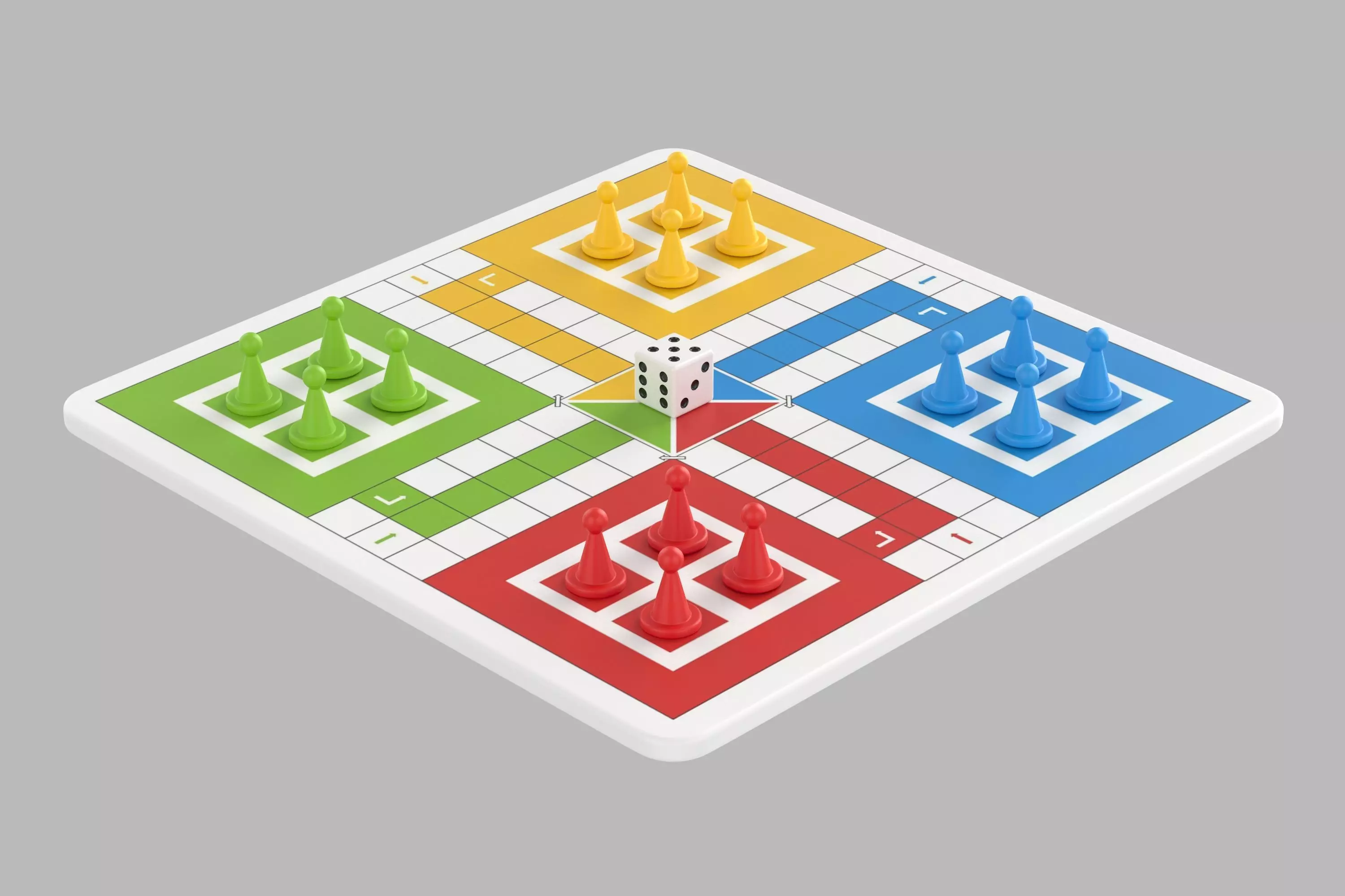 Ludo Game 3D model_0