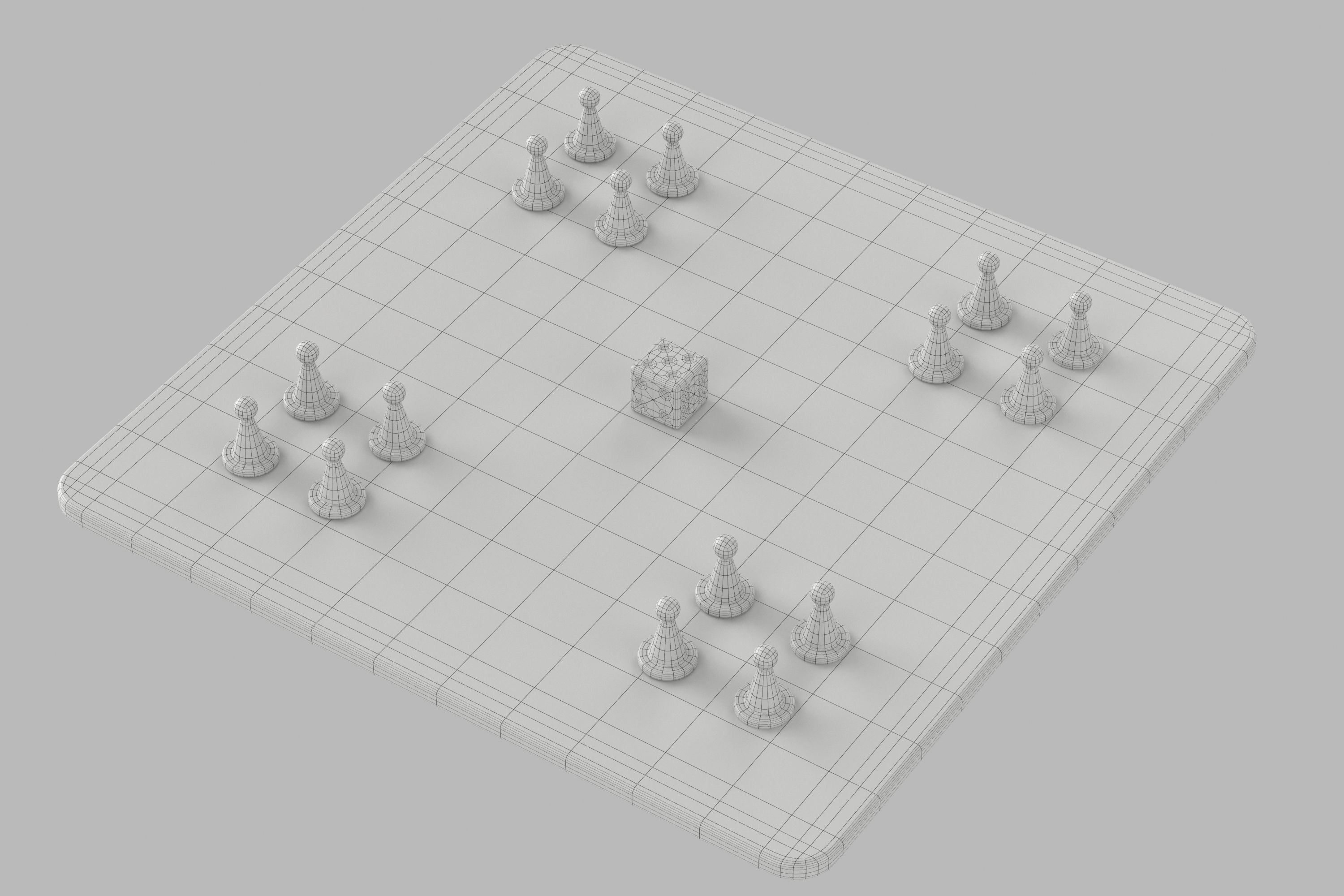 Ludo Game 3D model_5