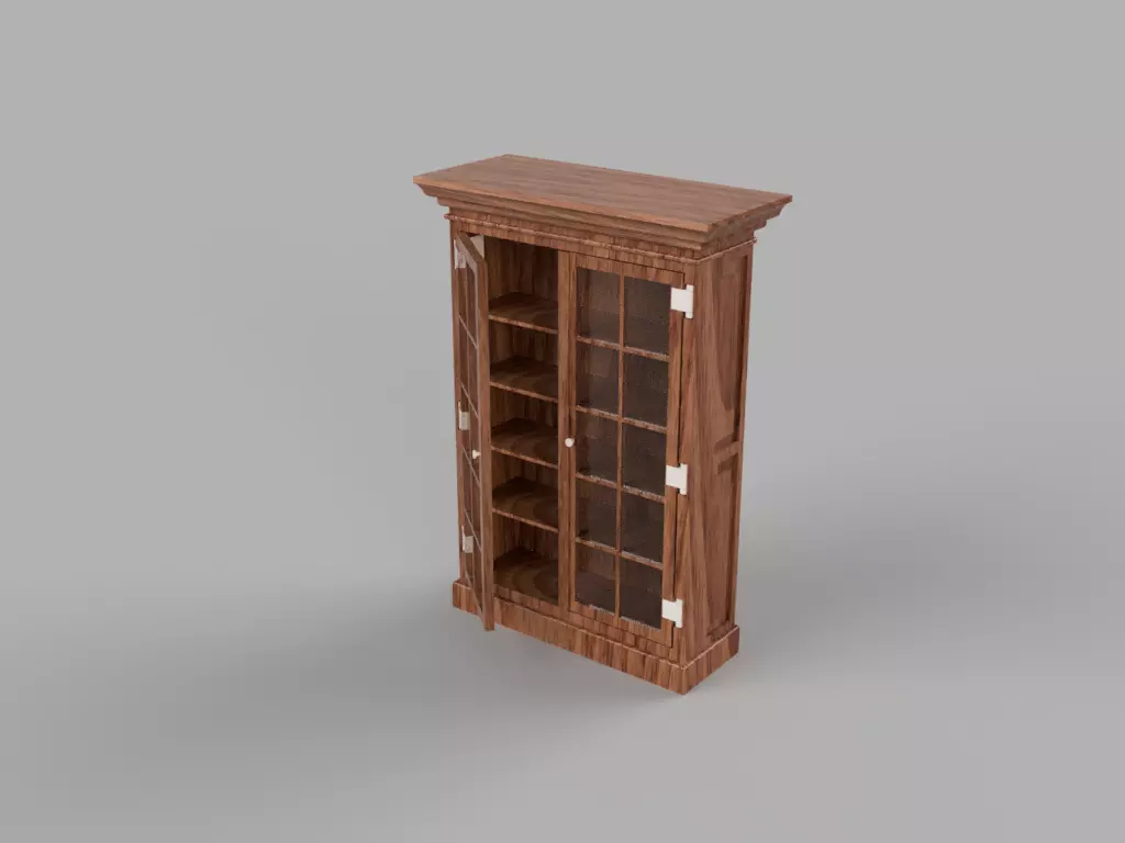 Display Cabinet  3D print model_0