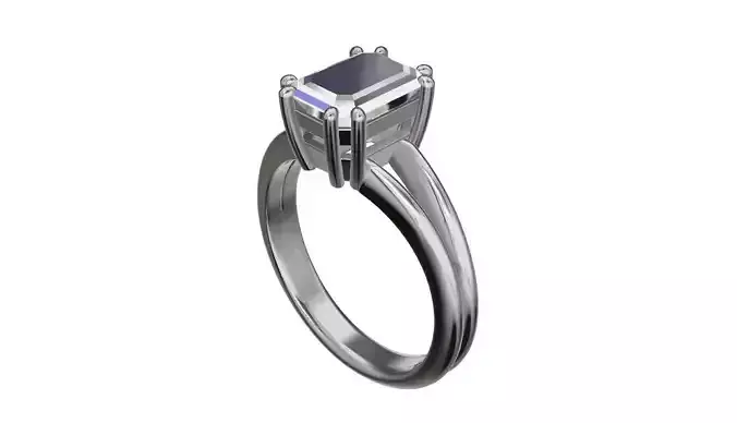 p8 ring 3D print model