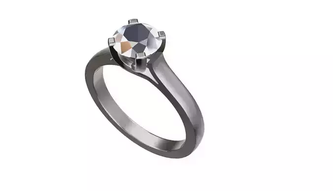 p14 solitare ring
