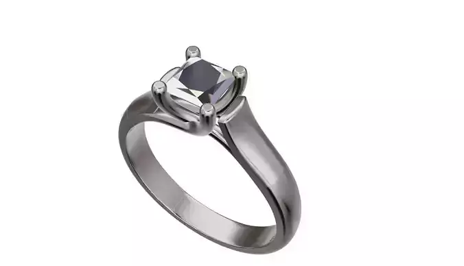 p16 solitare ring