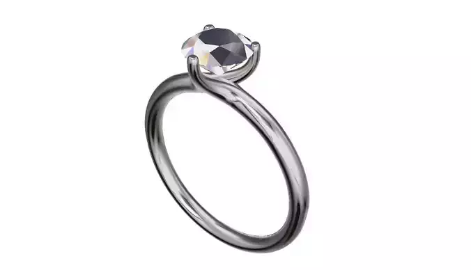 p18 solitare ring