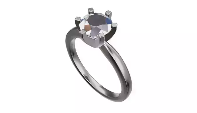 p20 six prongs engagement ring