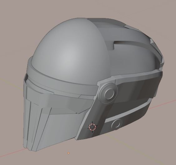 Darth Revan Helmet 3D Model 3D model_7
