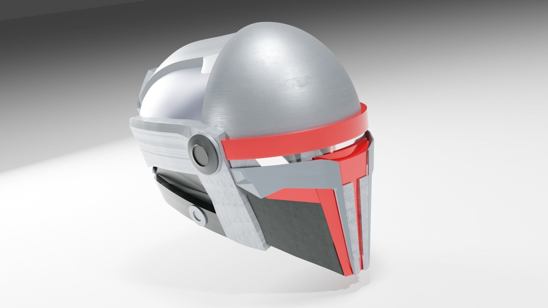 Darth Revan Helmet 3D Model 3D model_1