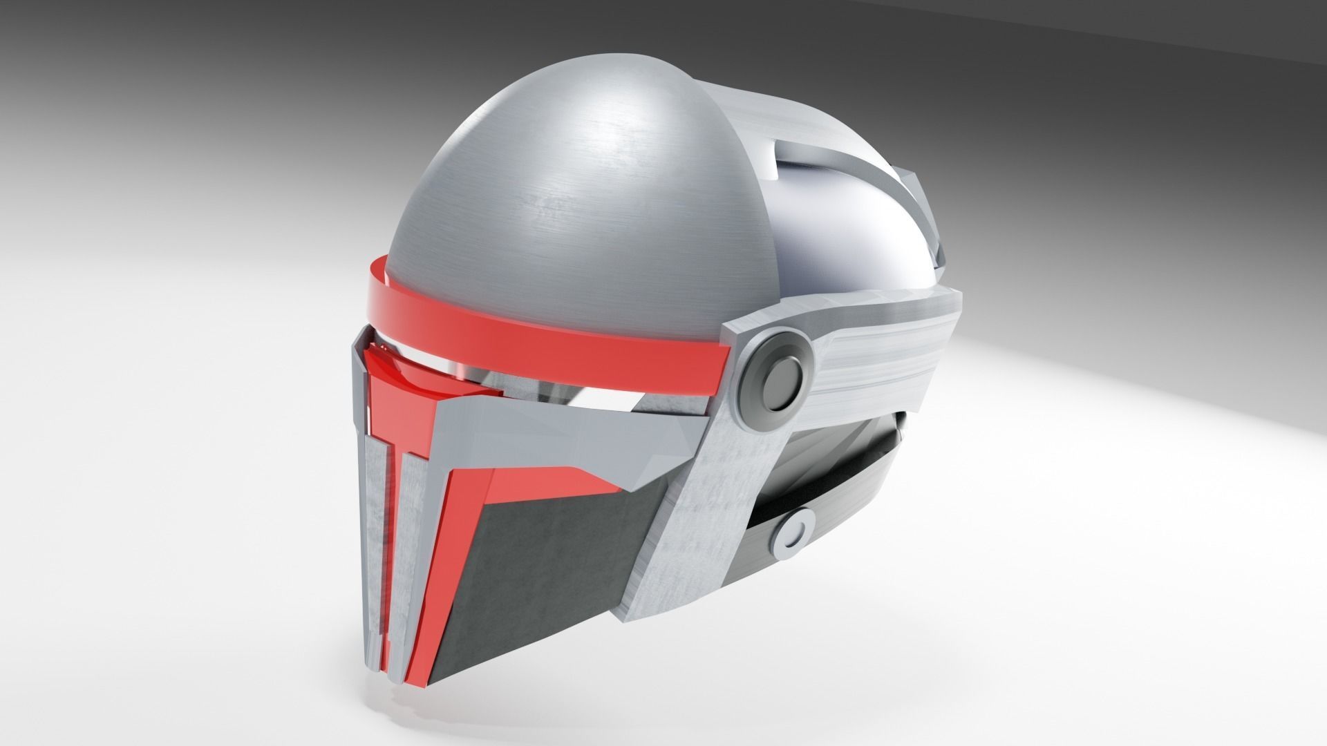 Darth Revan Helmet 3D Model 3D model_6