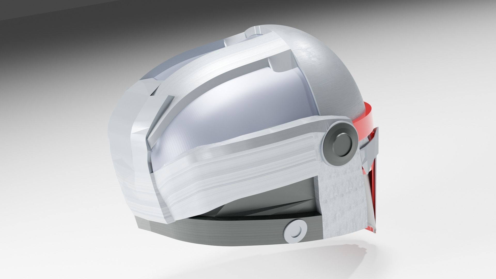 Darth Revan Helmet 3D Model 3D model_2