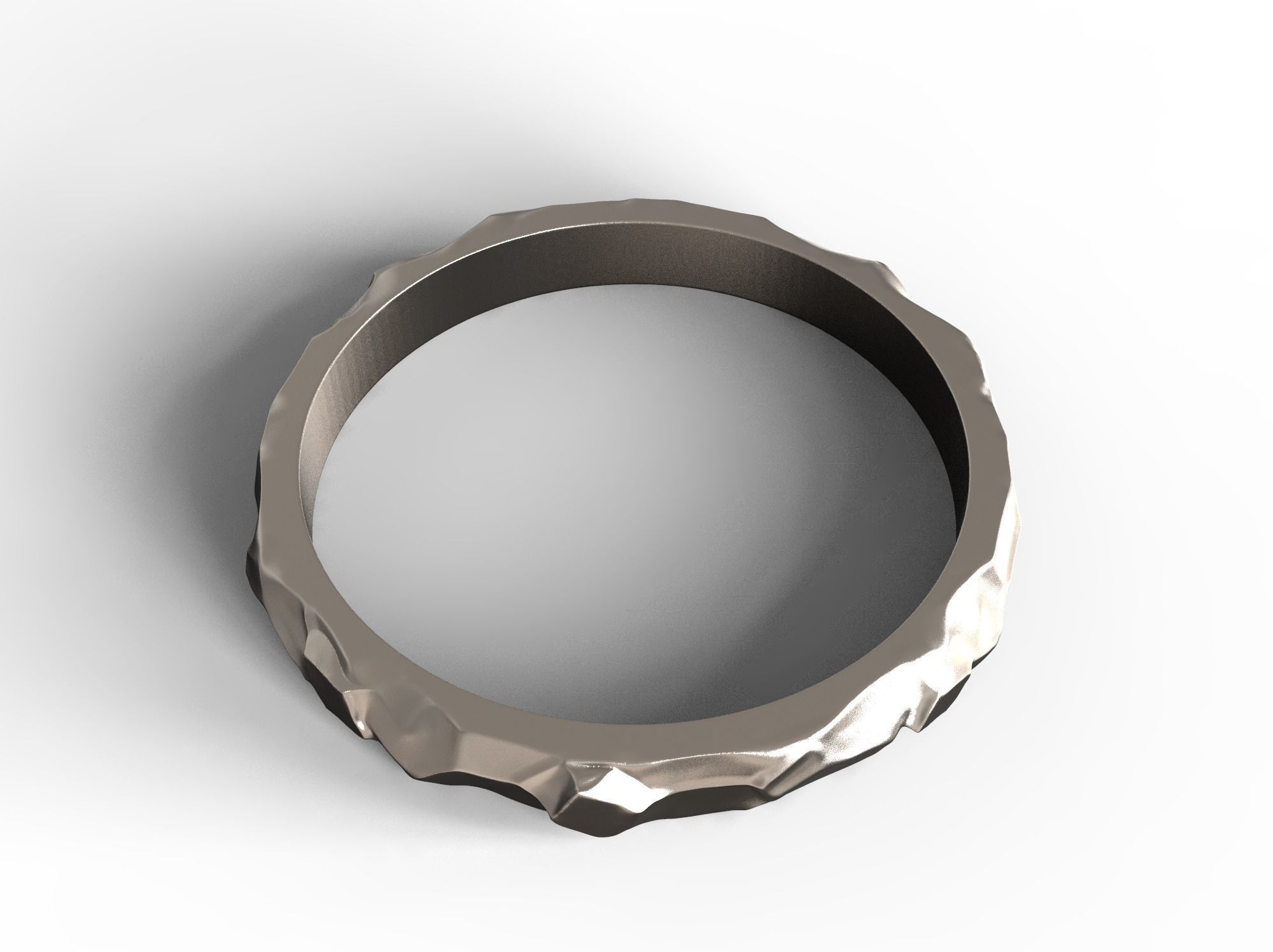 Wedding rings texture 3D print model 3D print model 3D print model_16