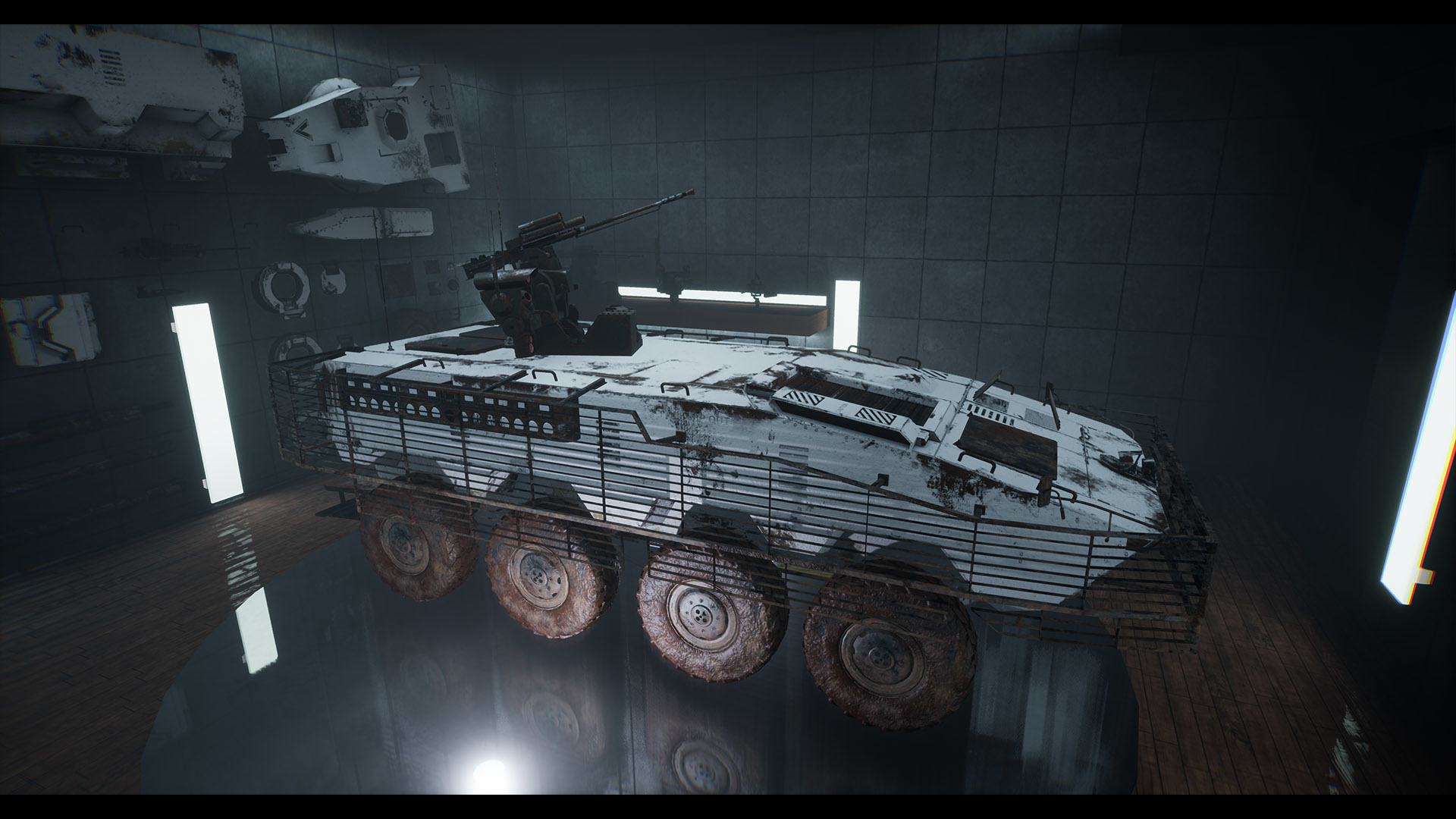 Custom Military Vehicles - Truck Armored - Part C - 3 Vehicles Low-poly 3D model_2