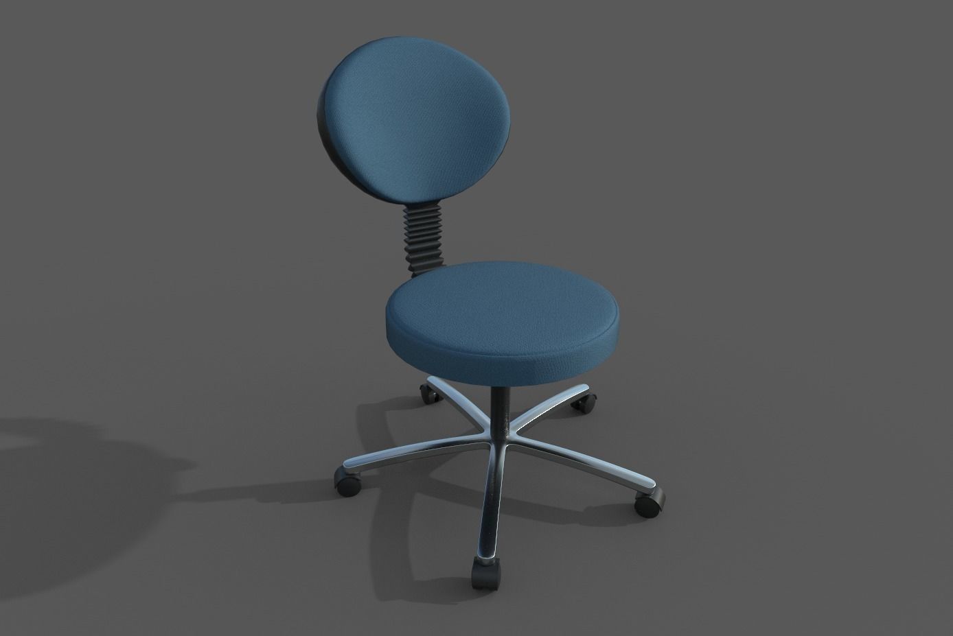 Chair-22 office chair Low-poly 3D model_1