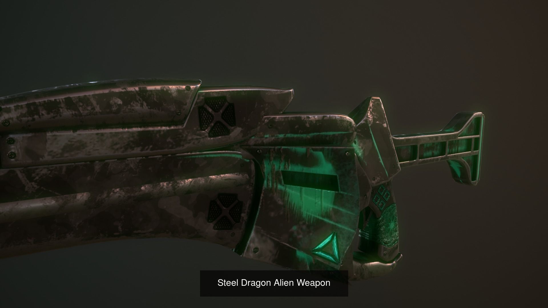 Sci-Fi Weapon Pack 3D Model Collection_8