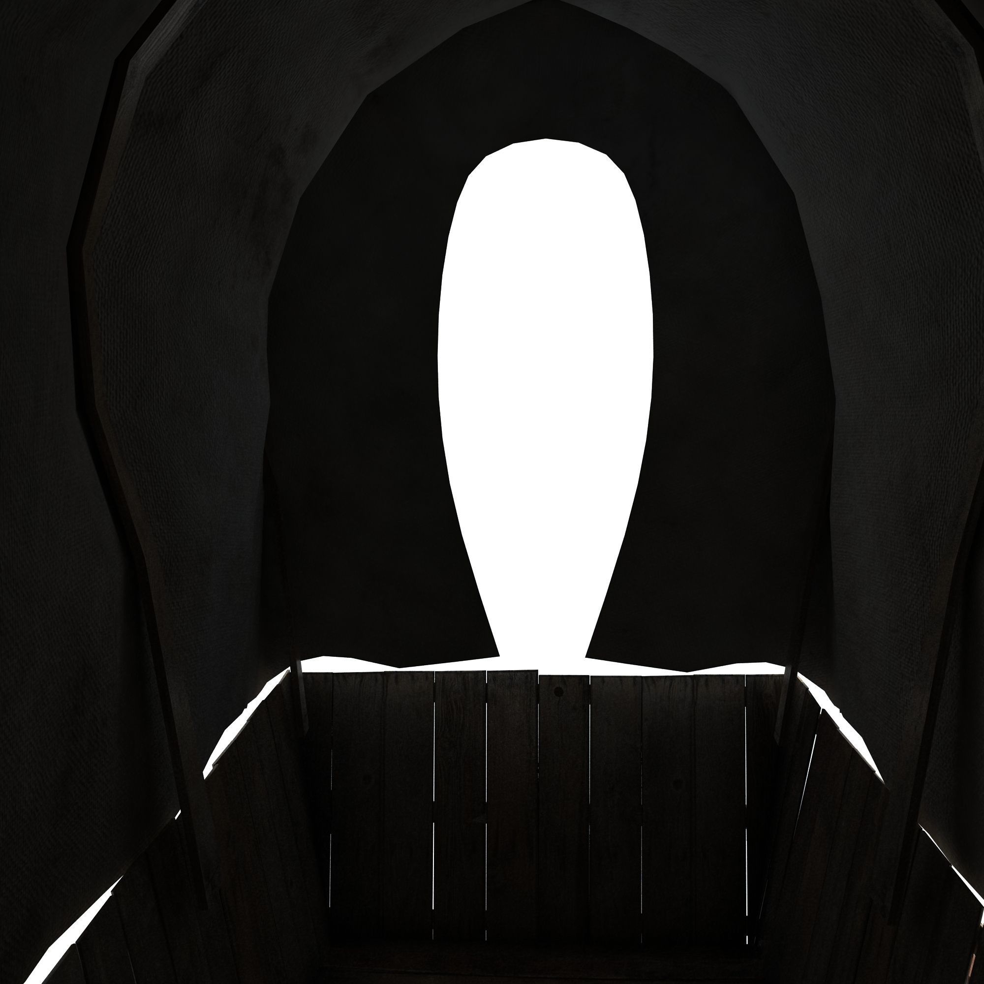 Low Poly Wild West Vagon Low-poly 3D model_12