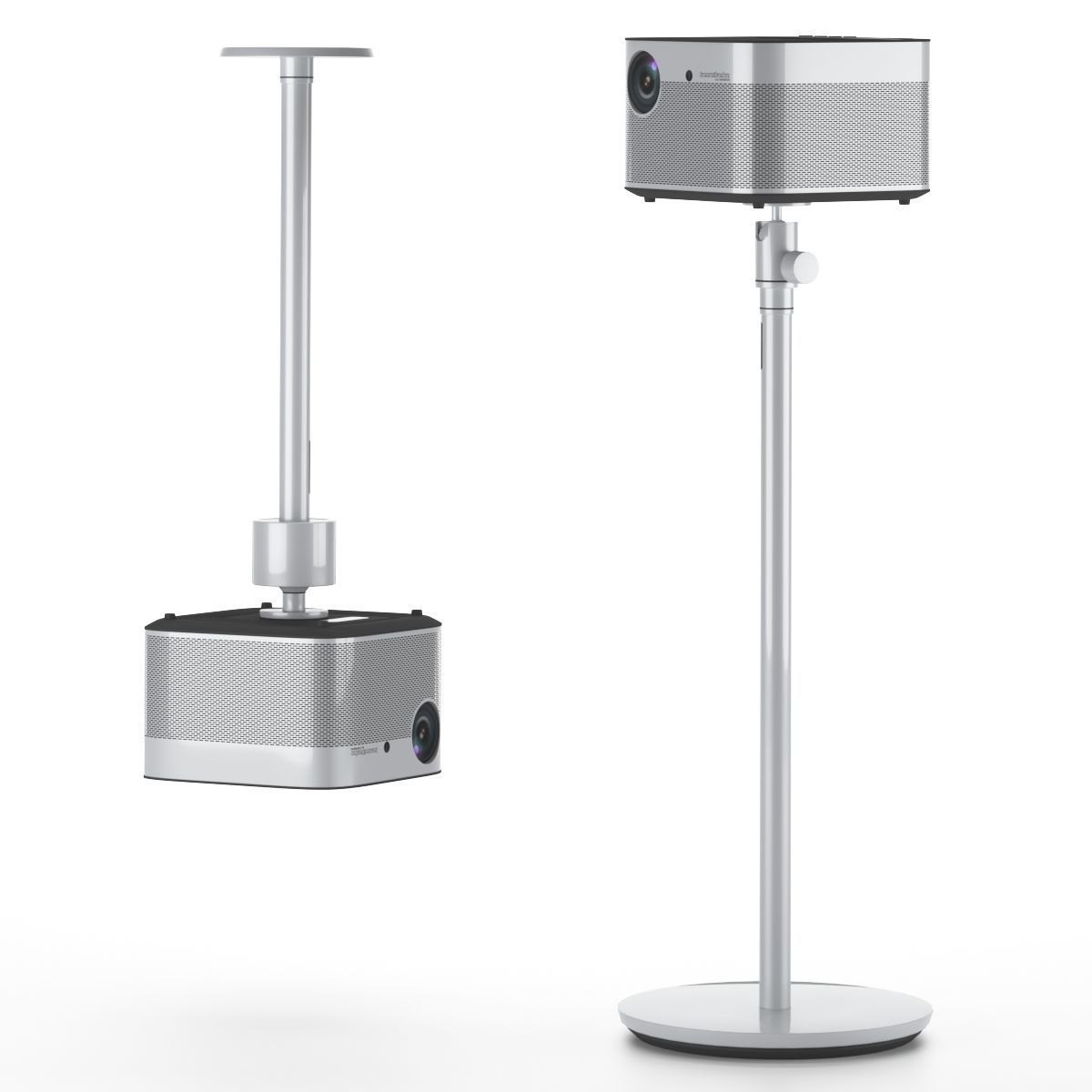 XGIMI H2 FullHD Harman Kardon projector Low-poly 3D model_3