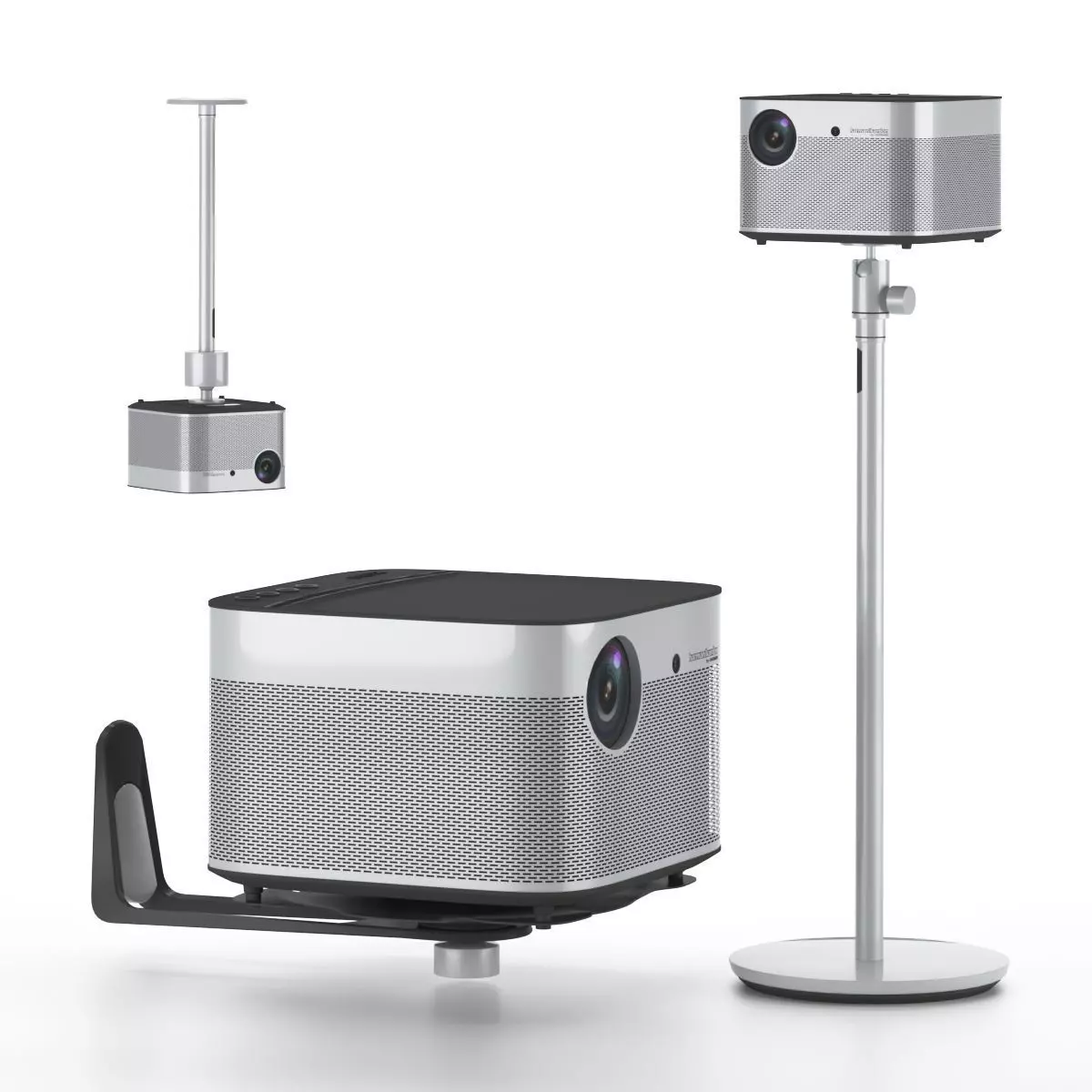 XGIMI H2 FullHD Harman Kardon projector Low-poly 3D model_0