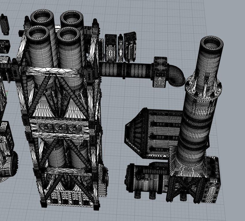 Infrastructure and Objectives Pack 02 3D print model_11