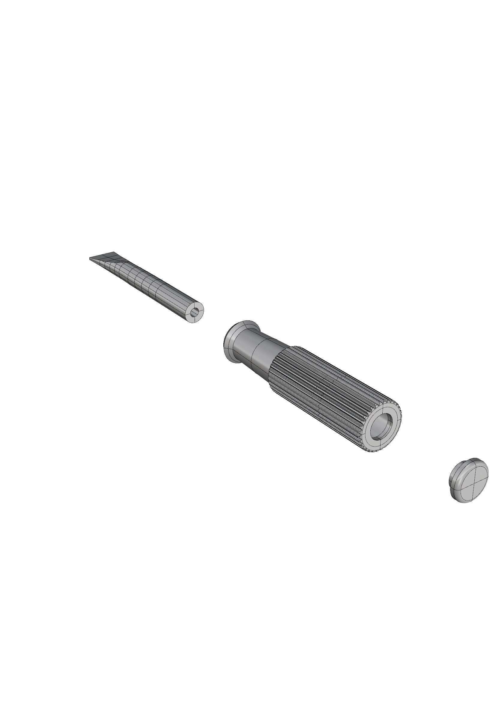 Screwdriver for bracelet 3D print model_2