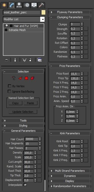 Parc rocking chair 3D model_10