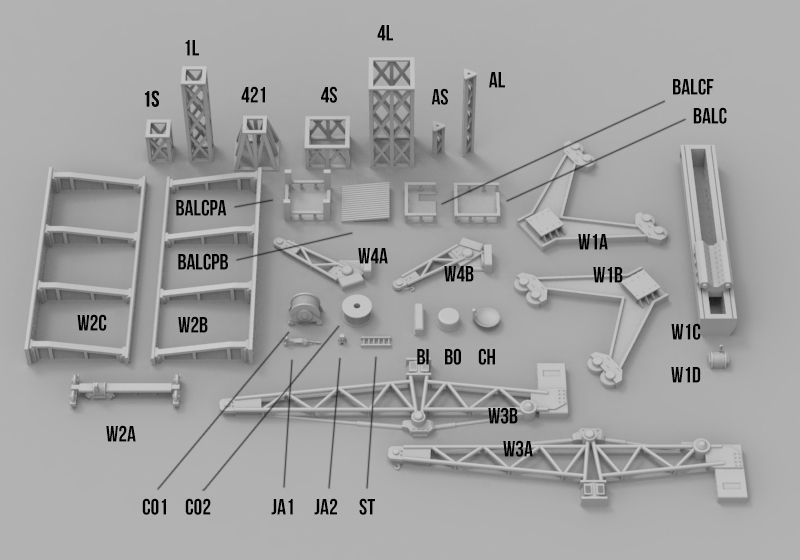 Infrastructure and Objectives Pack 03 3D print model_1