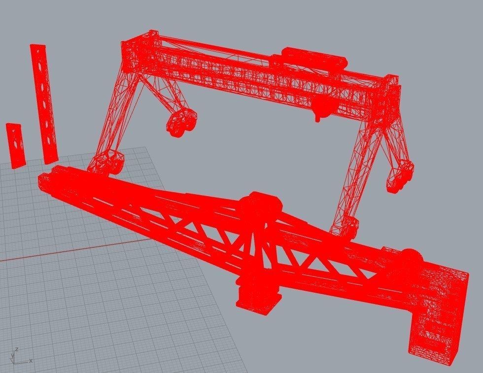 Infrastructure and Objectives Pack 03 3D print model_12