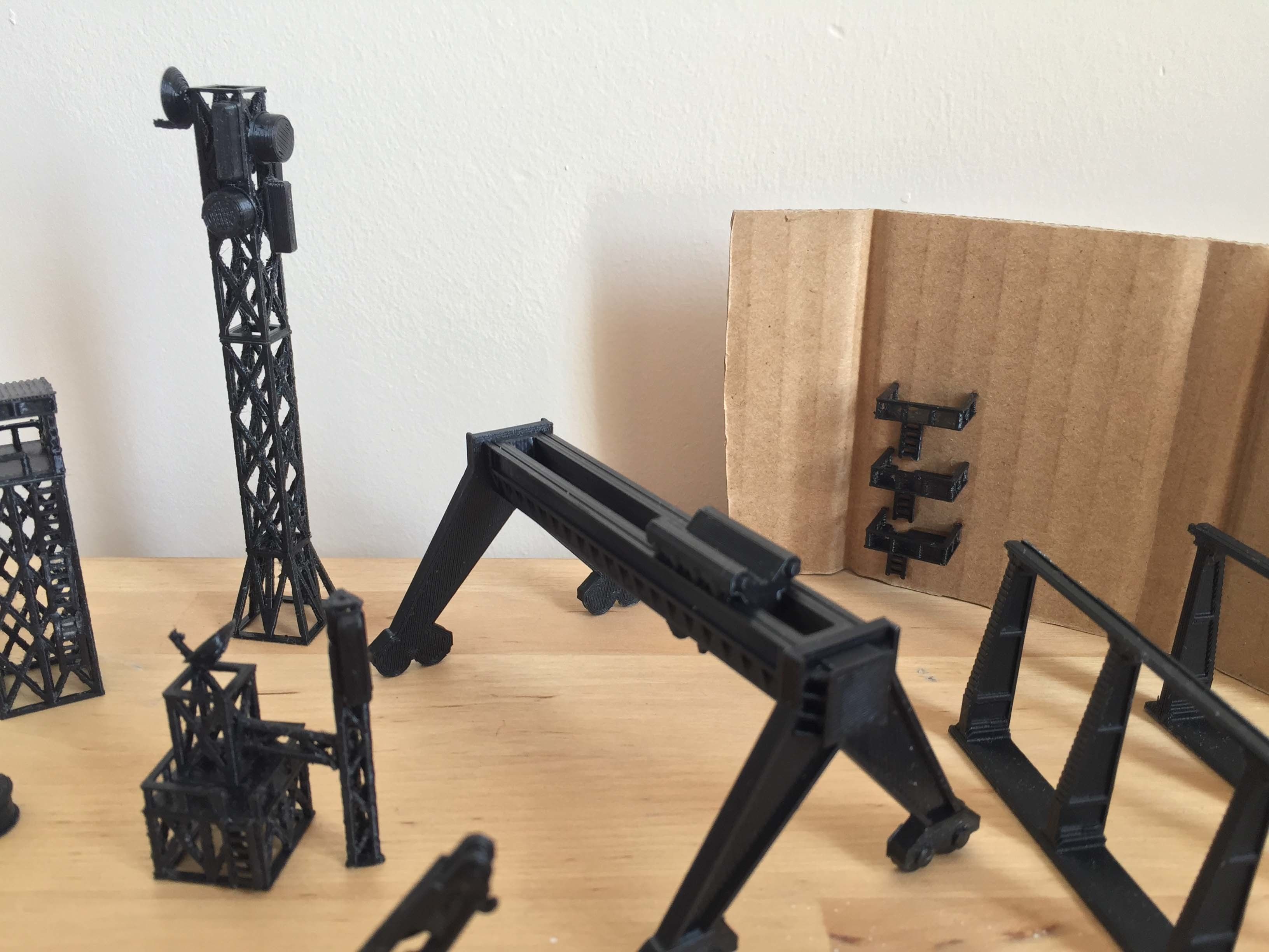 Infrastructure and Objectives Pack 03 3D print model_9